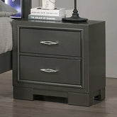 ALISON Night Stand, Dark Walnut