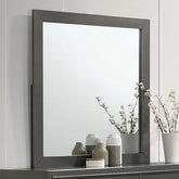 ALISON Mirror, Dark Walnut