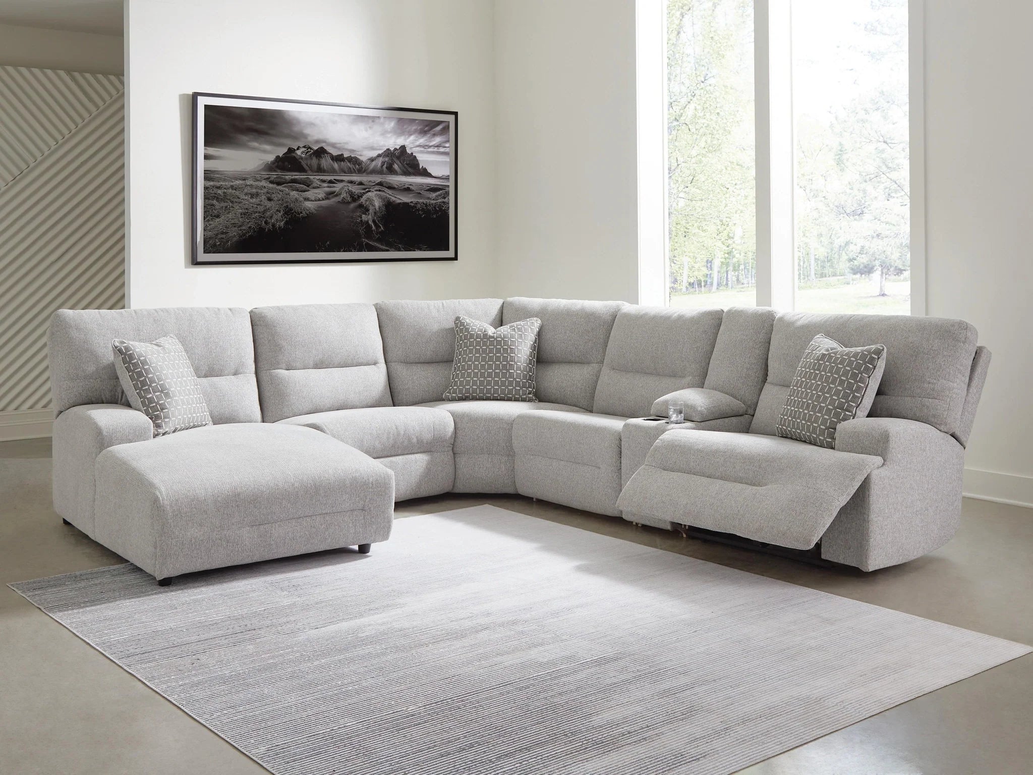 Acklen Place Power Reclining Sectional with Chaise