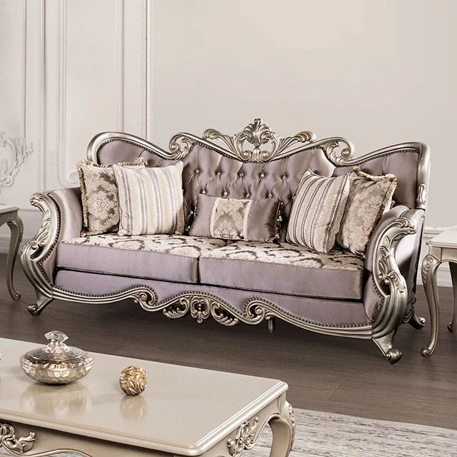 Albacete Sofa Campage & Walnut