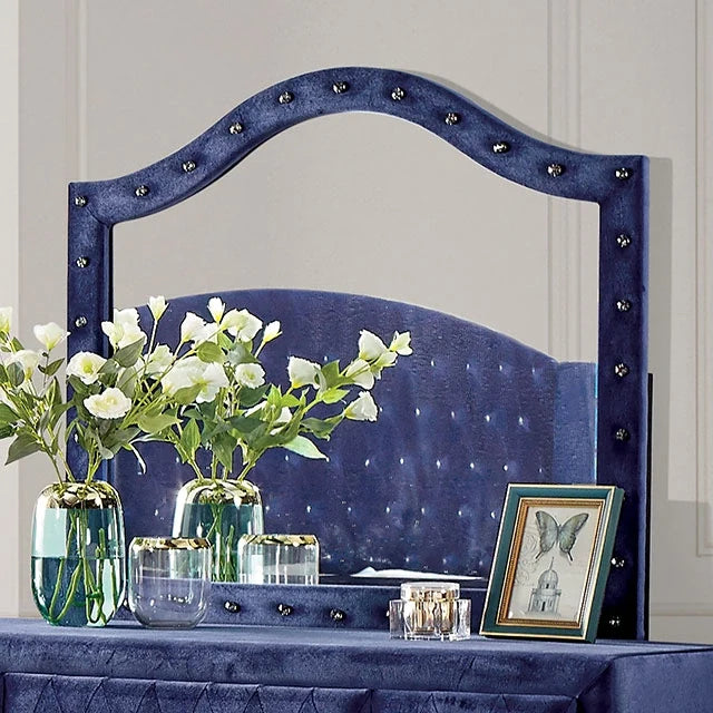 Alzire Black & Blue Mirror