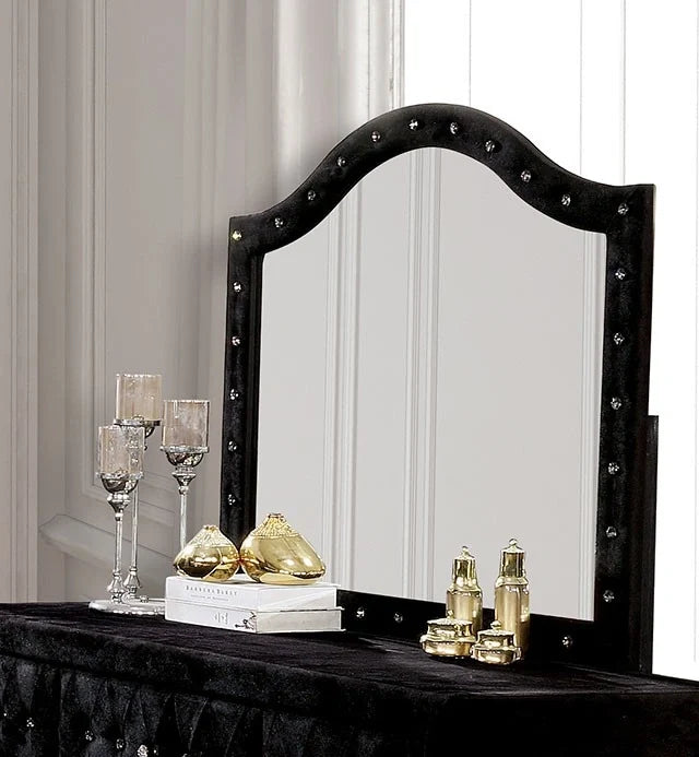 Alzire Black & Blue Mirror