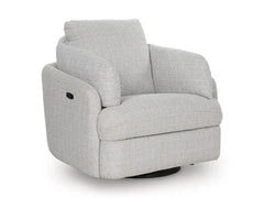 Alainmont Next-Gen Nuvella Swivel Power Recliner