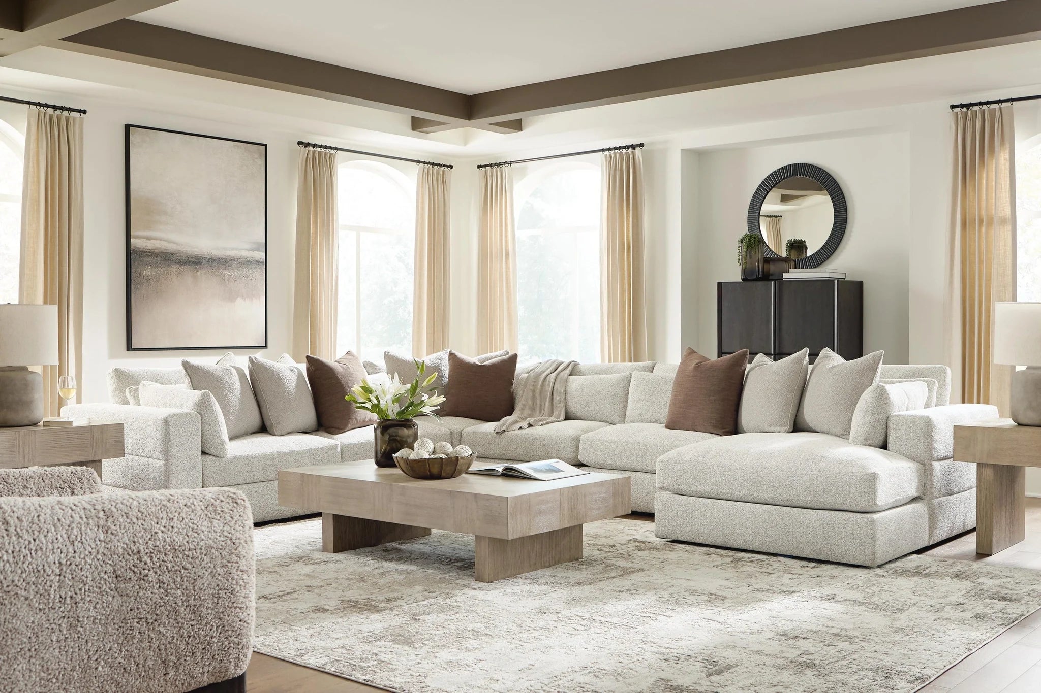 Ashbourne Estate Sectional with Chaise