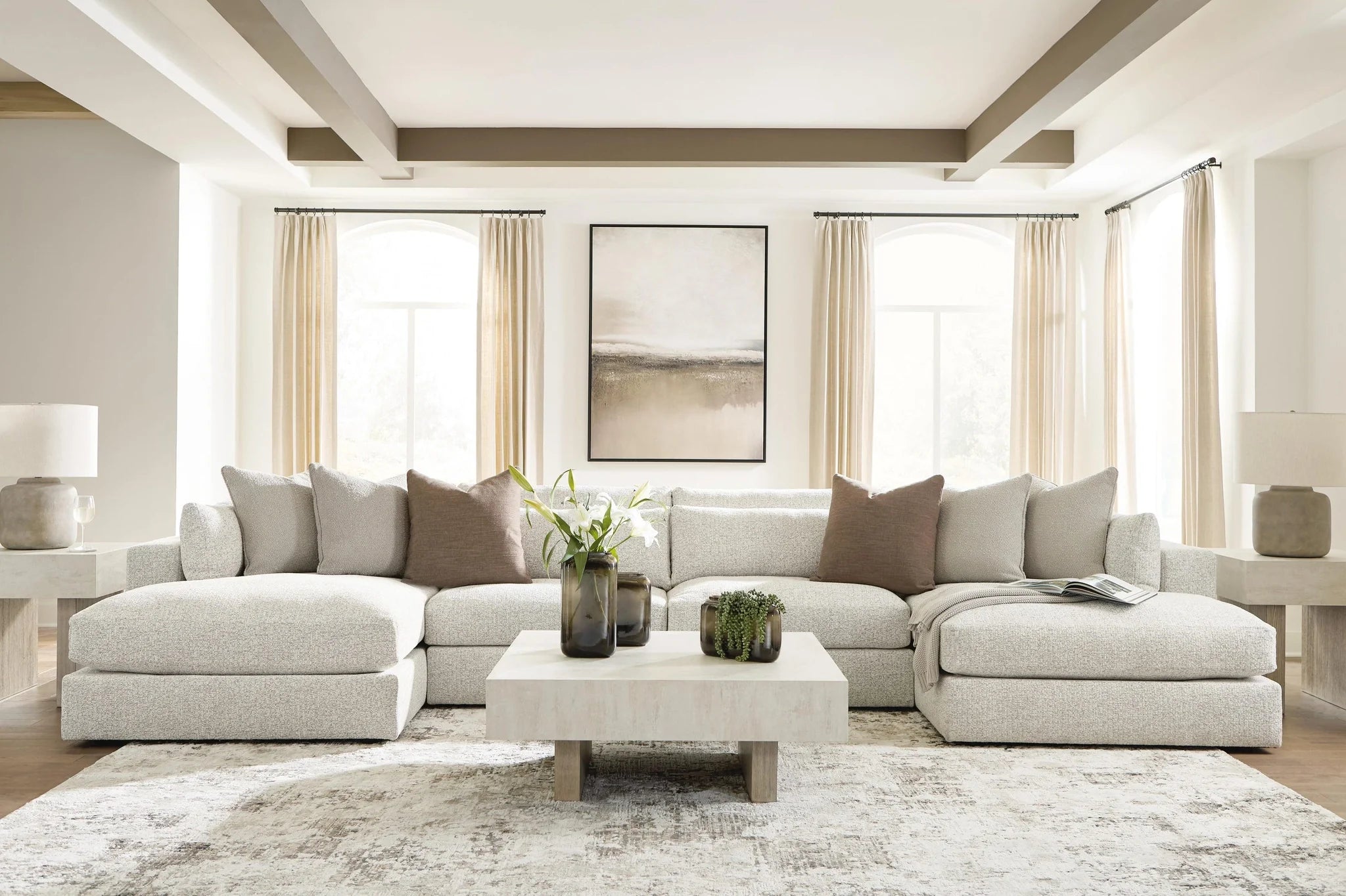 Ashbourne Estate Sectional with Chaise
